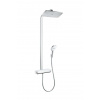 Hansgrohe Raindance Select E Sprchový set Showerpipe 360 s termostatom, EcoSmart 9 l/min, biela/chróm 27286400-HG