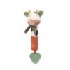 BABYONO Hračka pískacia s hryzačkou Cow Bingo 6m+