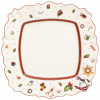 Štvorcový plytký tanier Toy’s Delight, 28,5 cm x 28,5 cm – Villeroy & Boch