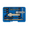Vyťahovák na demontáž žeraviacich sviečok, závit M9 x 1.0 mm, sada 9 dielov