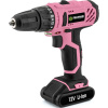 Fieldmann FDV 10202-A 12V AKU vŕtačka, ružová