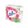 Toaletný papier 2-vrstvový LINTEO SATIN biely- 4ks 30387