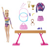 Mattel Barbie GYMNASTKA NA KLADINE