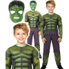 KOSTÝM HULK 122 128 PRE DETI MASKA KOSTÝM HULKA SO SVALMI