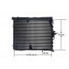 MAHLE Kondenzátor, klimatizace BEHR AC 133 000S