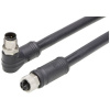 Molex upravený zástrčkový konektor pre senzory - aktory, 1205010253, piny: 4, 10 m, 1 ks; 1205010253