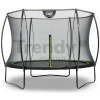 Trampolína s ochrannou sieťou Silhouette trampoline Exit Toys okrúhla priemer 244 cm čierna