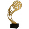 Victoria Sport Kovová trofej s mramorovým podstavcem - volejbal