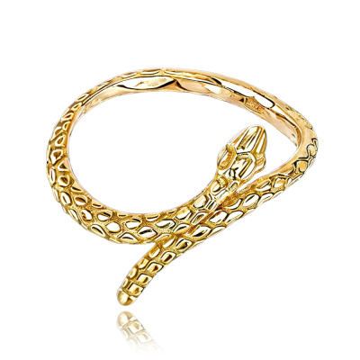 MINET Zlatý prsteň had Au 585/1000 veľkosť 58 - 2,70g