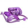 Plush Bondage S/M Kit fialový (7 ks)