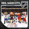 JF Turner Kalendár NHL Mascots 2025 Wall Calendar