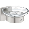 GROHE Start Cube miska na mydlo s držiakom, Supersteel, 41096DC0
