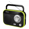 Sieťovo-batériové FM rádio Sencor SRD 210BGN (SRD 210 BGN)