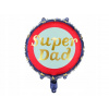 PartyDeco Fóliový balón Super Dad