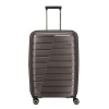 Stredný škrupinový kufor na kolieskach s expandérom TSA 80 l Travelite hnědá tmavá