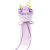 ROBOTIME Roker Floral Art: 3D puzzle Fialová ruža 54 dielikov