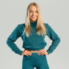 GymBeam Dámska mikina Essential High-Neck Deep Teal - STRIX Veľkosť: S, Veľkosť oblečenia: S