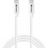 Sandberg 136-52 USB kábel USB 3.2 Gen 1 (3.1 Gen 1) USB C Biela (USB-C Charge Cable 1M, 65W)