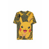 Pokémon - Pikachu Lightning Men's Short Sleeved T-shirt (Digital AOP) Velikost: XL, Barva: Multicolor