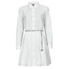 MICHAEL Michael Kors Krátke šaty COTTON MINI DRESS Biela