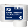 120160 - T1 - Tork JUMBO MAXI toaletný papier 1-vr, 480 m, 2400 útržkov, recykel sivý, cena za balenie 6 ks