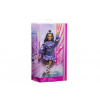Mattel Barbie Deluxe modelka - Modré šaty