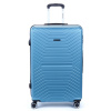 Veľký cestovný kufor na kolieskach ABS 100l Worldline 625 modrá světle