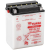 YUASA motobatérie 12V, YB14L-A2, 14,7Ah, 175A, konvenčné YUMICRON 136x91x168, YUASA originál (vr. balenie elektrolytu)