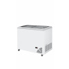 TEFCOLD Pultová mraznička prosklené rovné víko | ARO 301/2 White Edge
