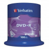 Verbatim DVD+R Matt Silver bez možnosti potisku 43551 4.7GB 16x spindle 100-pack