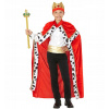 Kostým Kráľovský kostým Kráľ Červený Kostým Vládcu Kráľovský plášť Veľkosť 128