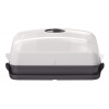 Prosperplast Sadbovač s polykarbonátovým víkem RESPANA TABLE GREENHOUSE 39,1 cm - barva: antracit