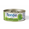 MONGE Supreme Senior 80g tuniakové kúsky s hnedou ryžou a zeleným čajom Matcha pre seniorské mačky