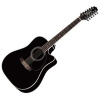 Takamine GD38CE Black 12-strunová elektroakustická gitara