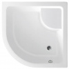 Aqualine Aqualine, Sprchová vanička akrylátová,štvrťkruh 80x80x28cm vrátane nožičiek, R550, C83