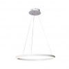 NOBLE Závesné LED svietidlo Smart, CCT TUYA, biele, 4 200 lm, 3 stupne biele, 6002036
