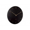 Designové nástěnné hodiny 5762BK Karlsson 40cm