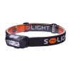 Solight LED čelové nabíjacie svietidlo, 150 + 100lm, biele a červené svetlo, Li-Ion - Solight WN40