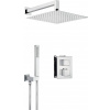 Concealed shower set with thermostatic BOX