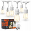 Smartled 1500 cm sieťová svetelná girlanda, biela (Záhradné girlandové svetlo 15M 15X E27 LED žiarovka 1W Vodotesné + zdarma)