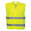 Portwest C474 Two Band Reflexná vesta žltá 2XL/3XL