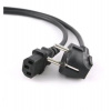 GEMBIRD CABLEXPERT Kabel síťový 1,8m 220/230V napájecí, VDE PC-186-VDE