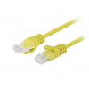 LAE Fluke Passed Lanberg patchcord cat.6 UTP 0,25 m žltý 10-pack