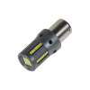 LED BA15s biela, 12-24V, 66LED/2016SMD