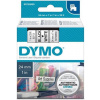 páska DYMO 53713 D1 Black On White Tape (24mm)