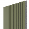 WALL CONCEPT akustický panel Oliva, sivý filc + MDF, 2750x604x21 mm, 1,66 m2