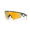 OAKLEY 2025 Tour De France™ Sphaera™ Slash Matte Black w/Prizm 24K Polarized Športové cyklistické okuliare