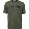 pánske tričko THRASHER SKATE MAG Army Green S