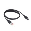 Solight SSC16005-S USB-C USB-A, 0,5m, černý