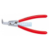 KNIPEX 46 23 A11 Kleště pro vnější poj. kroužky 10-25 mm, zahnuté 90° pot. plastem, chromované